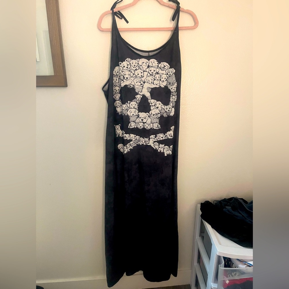 Skull Maxi Dress